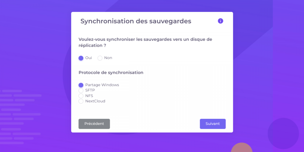 Activer la sauvegarde de votre WaouW Box - étape 2